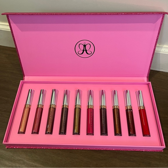 NIB Anastasia Limited Edition Liquid Lipstick Vault $100 - Picture 15 of 17